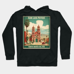 Santa Maria del Rio San Luis Potosi Mexico Vintage Tourism Travel Retro Hoodie